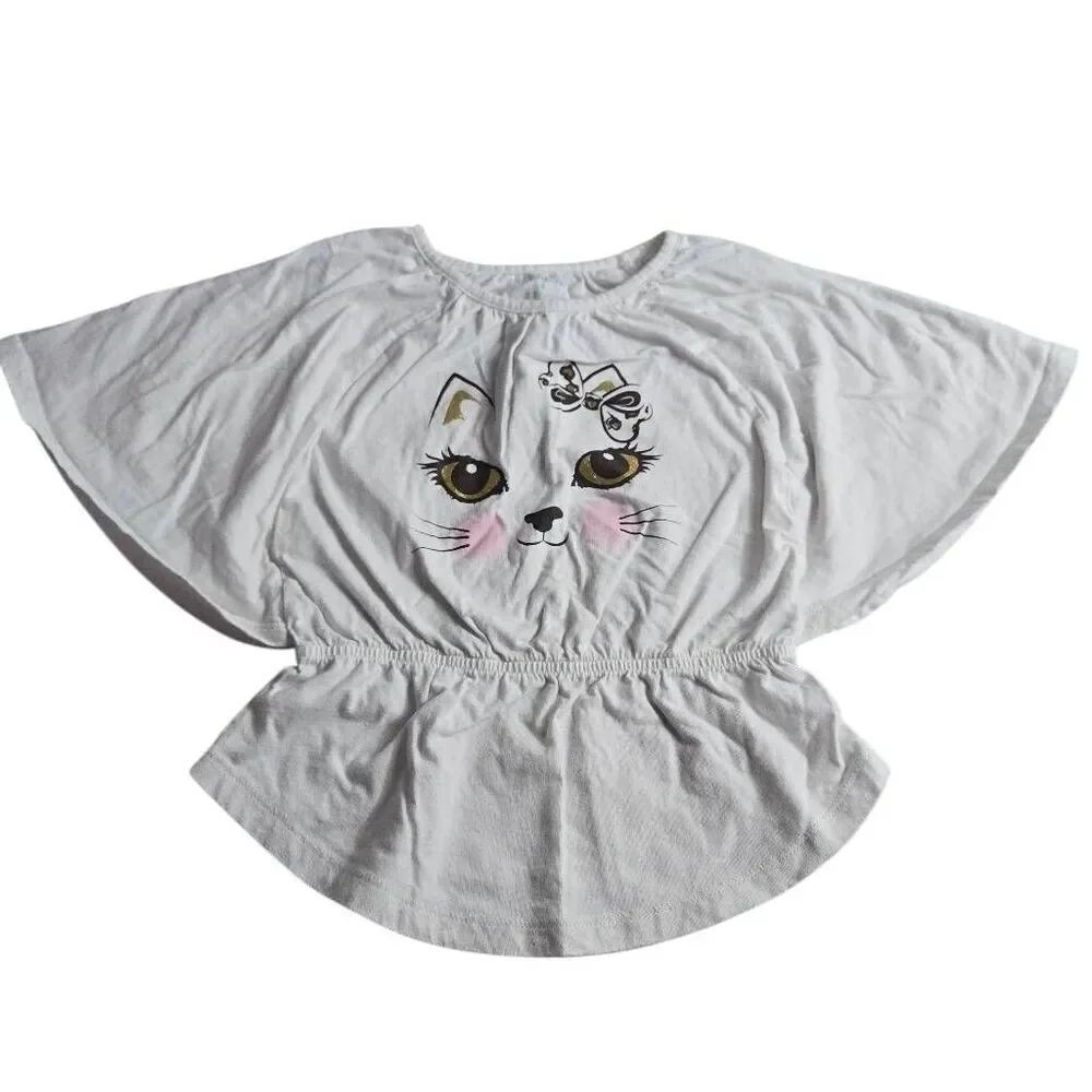 Healthtex Cat Batwing shirt 5t